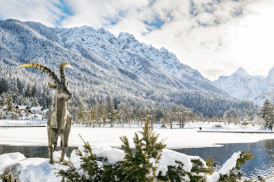 Božićna priča u alpskom selu i jezero Jasna